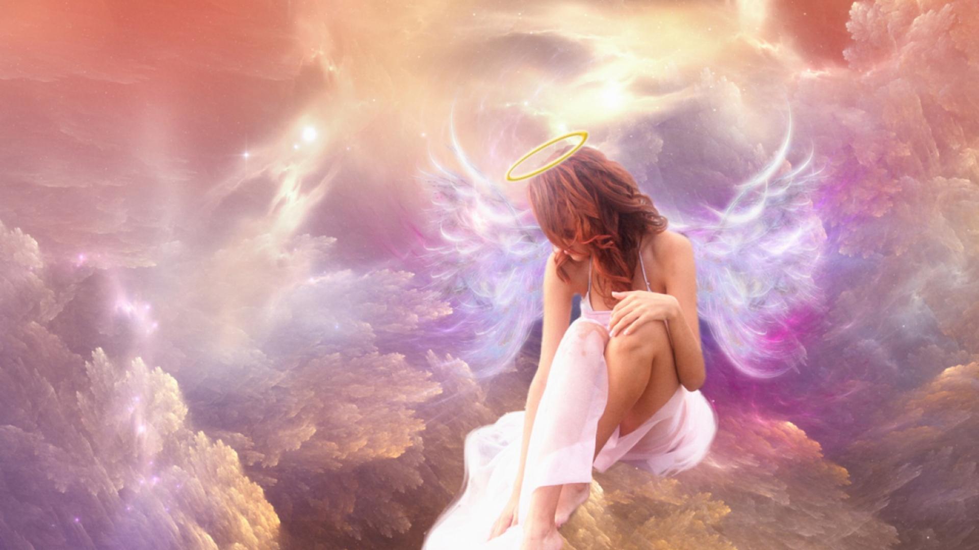 Fantasy angel desktop wallpaper