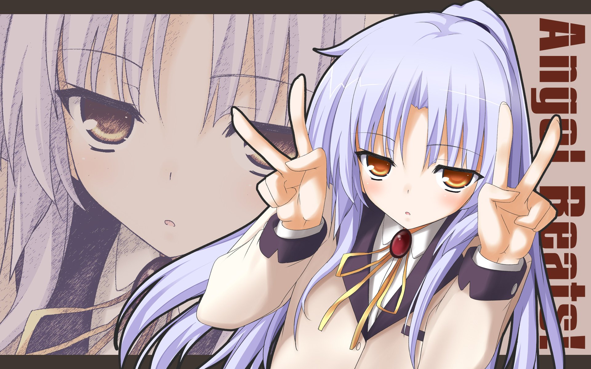 Download Kanade Tachibana Anime Angel Beats! HD Wallpaper