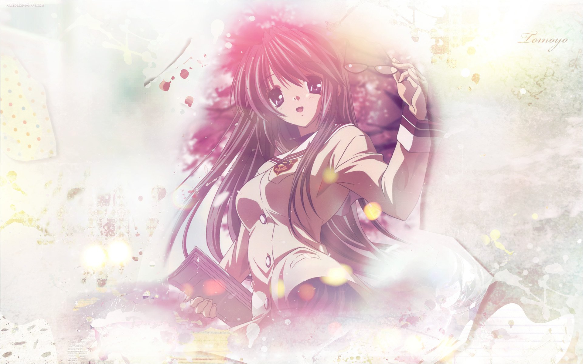 Download Tomoyo Sakagami Anime Clannad HD Wallpaper