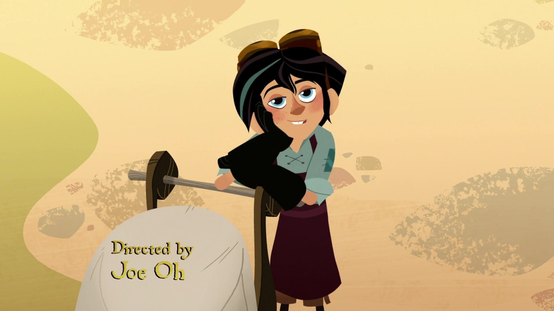 Download Two-toned Hair Goggles Tangled Varian (Tangled) TV Show Tangled: The Series HD Wallpaper