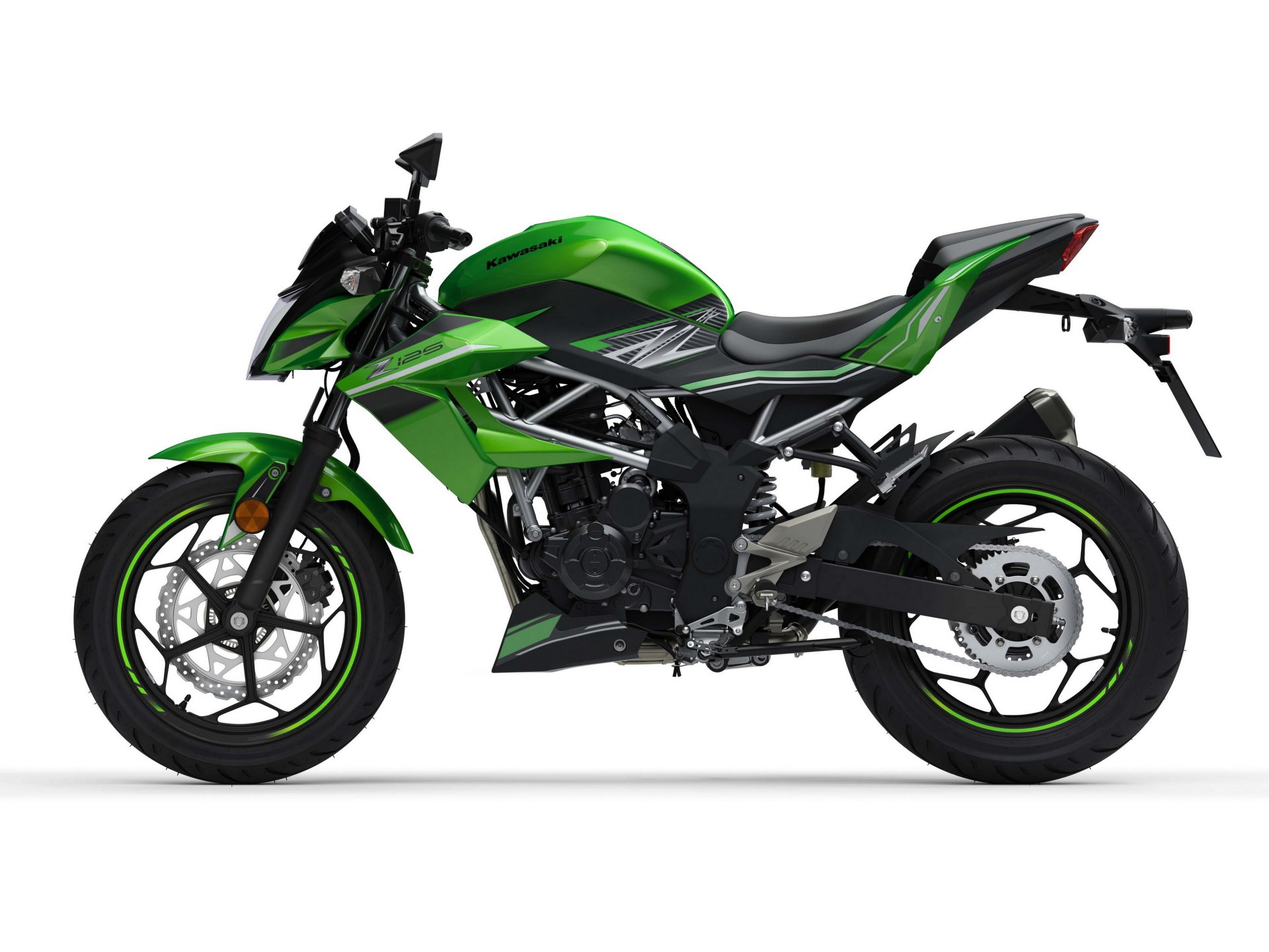 Download Kawasaki Motorcycle Vehicle Kawasaki Z125 Pro 4k Ultra HD Wallpaper
