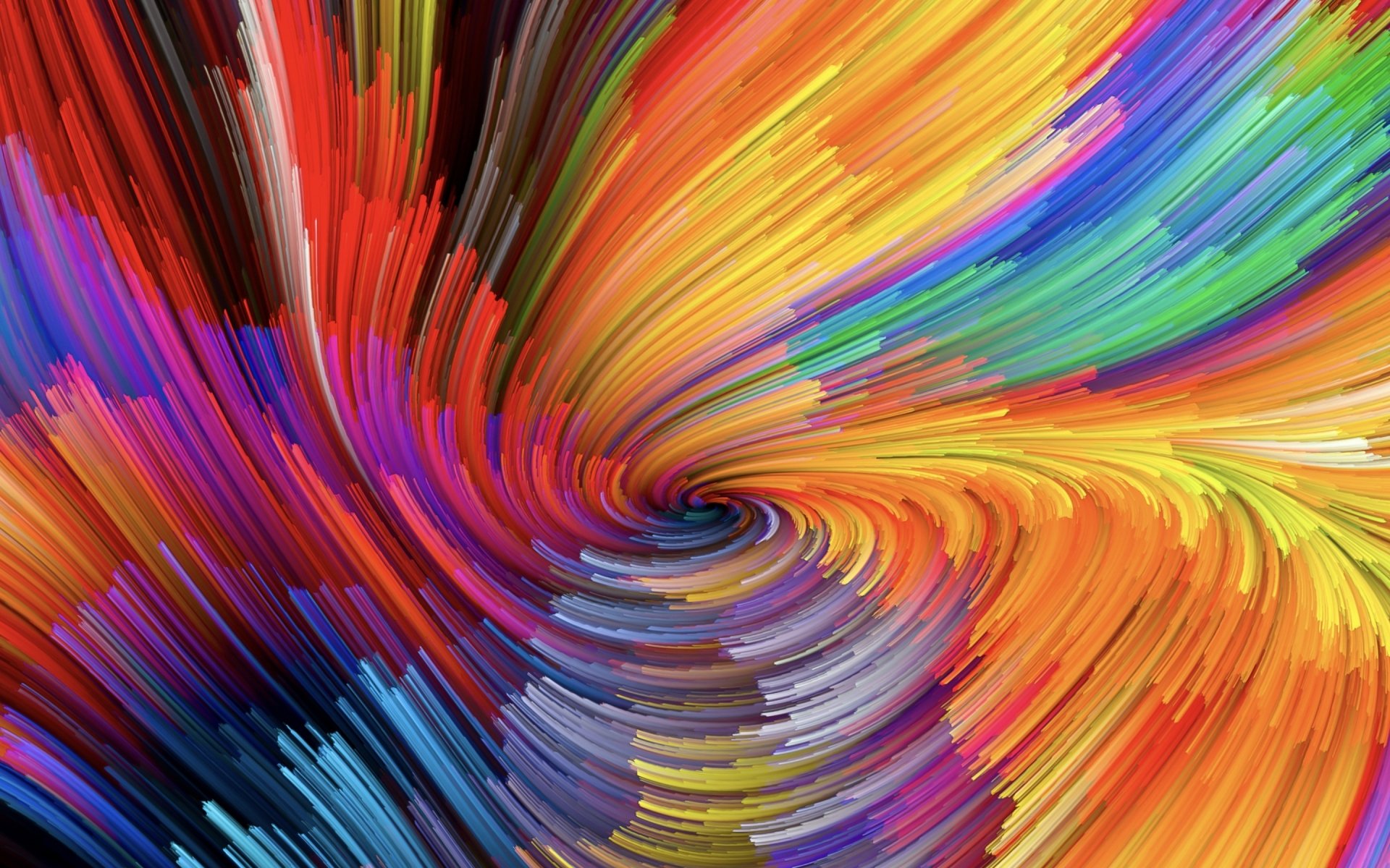 Download Spiral Abstract Colors HD Wallpaper
