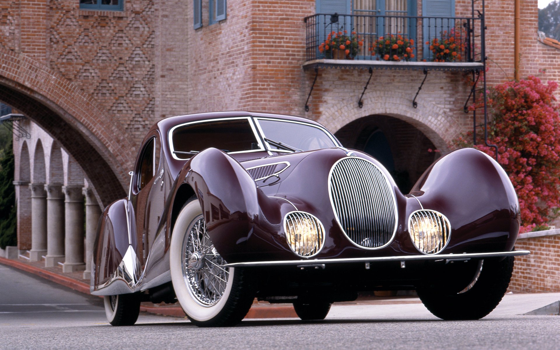 Download Black Car Classic Car Car Vehicle Talbot-Lago HD Wallpaper