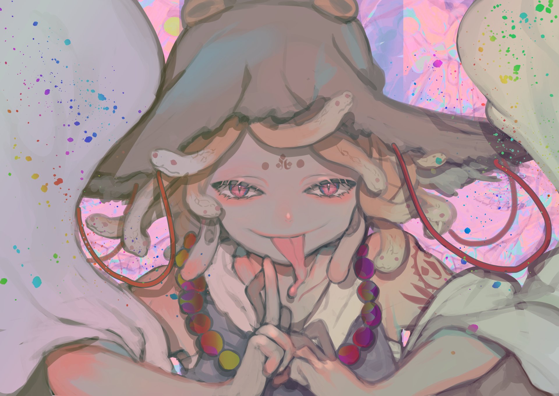 Download Suwako Moriya Anime Touhou 4k Ultra HD Wallpaper by 山崎つくね