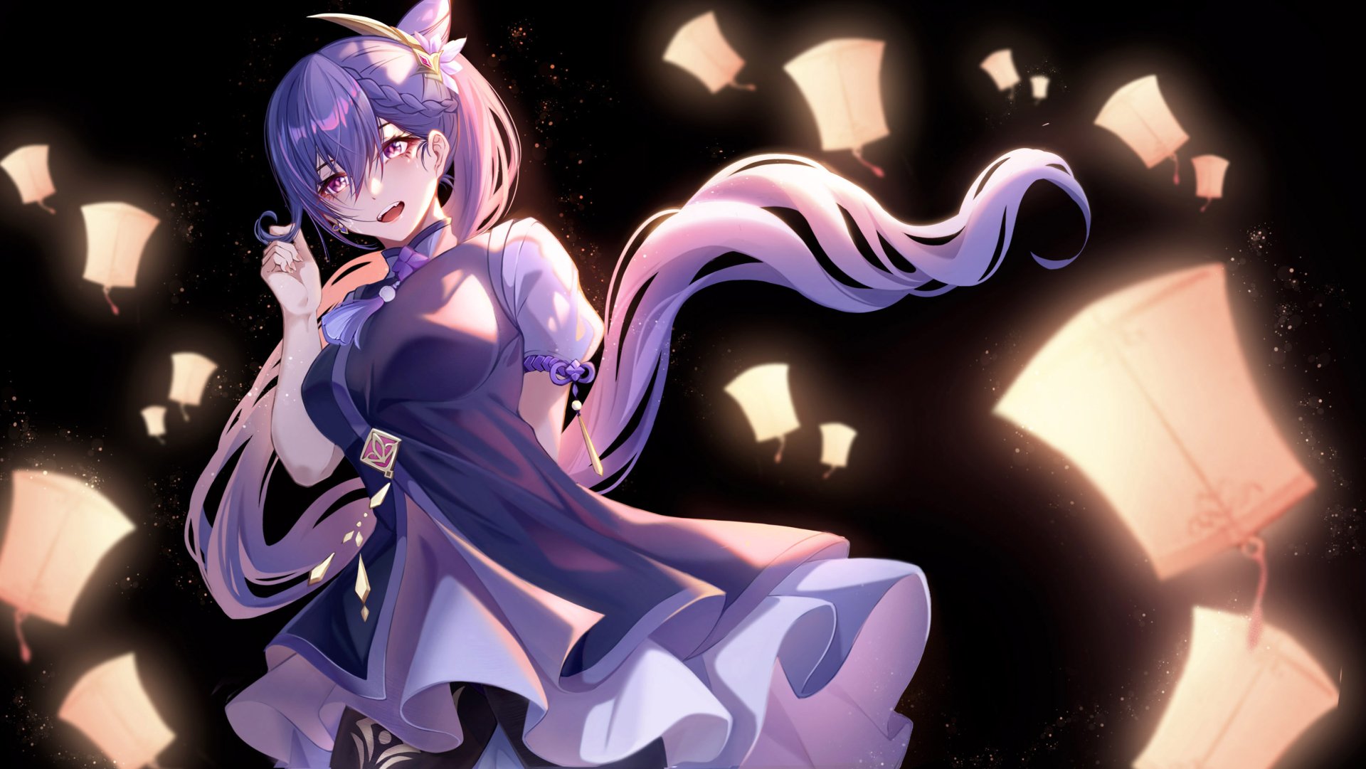 Download Keqing (Genshin Impact) Video Game Genshin Impact HD Wallpaper by 333