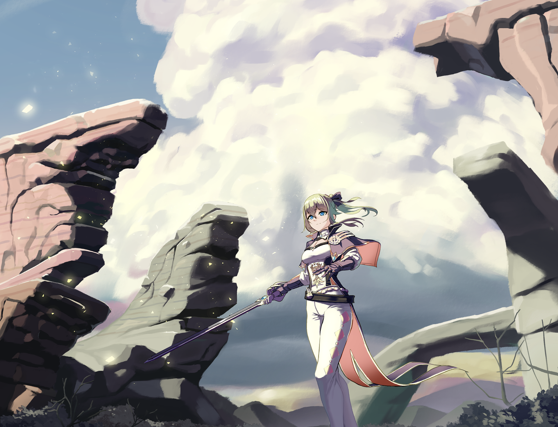 Download Jean (Genshin Impact) Video Game Genshin Impact HD Wallpaper by guegue