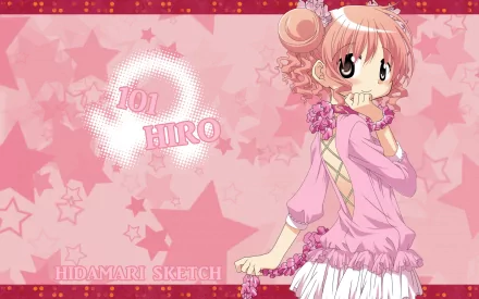 Anime Hidamari Sketch HD Desktop Wallpaper | Background Image