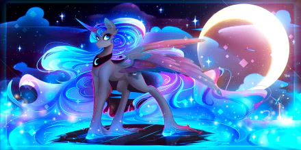 Princess Luna TV Show My Little Pony: Friendship Is Magic HD Desktop Wallpaper | Background Image