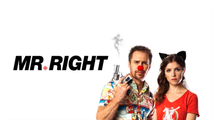Sam Rockwell Anna Kendrick movie Mr. Right HD Desktop Wallpaper | Background Image