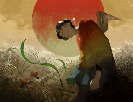 sun Anime angel anime angel HD Desktop Wallpaper | Background Image