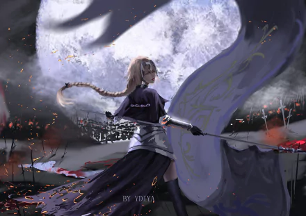 Jeanne d'Arc (Fate Series) Anime Fate/Grand Order HD Desktop Wallpaper | Background Image