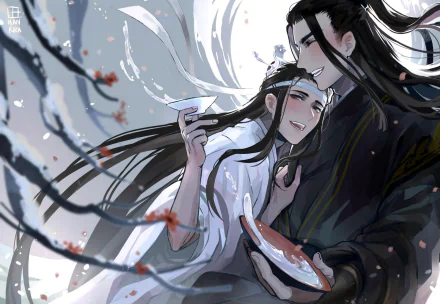 Nie Mingjue Lan Xichen Anime Mo Dao Zu Shi HD Desktop Wallpaper | Background Image
