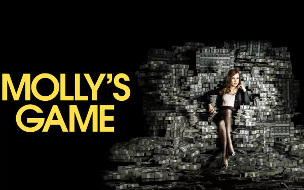 Jessica Chastain movie Molly's Game HD Desktop Wallpaper | Background Image