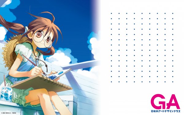 Anime GA Geijutsuka Art Design Class HD Wallpaper | Background Image