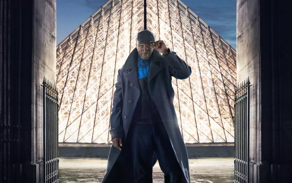 Omar Sy TV Show Lupin (2021) HD Desktop Wallpaper | Background Image