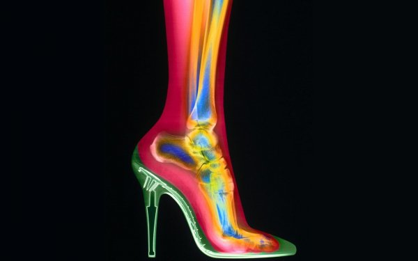Photography X-ray Shoe Leg HD Wallpaper | Background Image