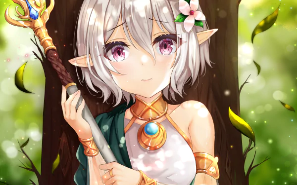 Kokoro Natsume Anime Princess connect! Re:Dive HD Desktop Wallpaper | Background Image