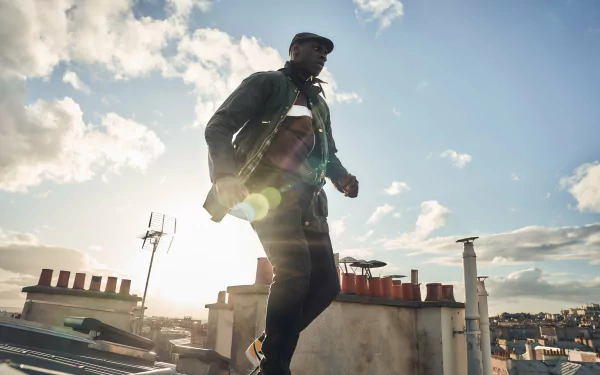 Omar Sy TV Show Lupin (2021) HD Desktop Wallpaper | Background Image