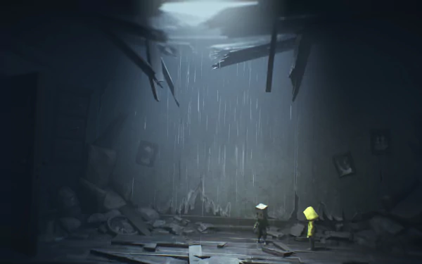 Six (Little Nightmares) Mono (Little Nightmares) video game Little Nightmares II HD Desktop Wallpaper | Background Image