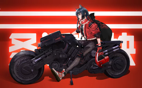 Texas (Arknights) video game Arknights HD Desktop Wallpaper | Background Image