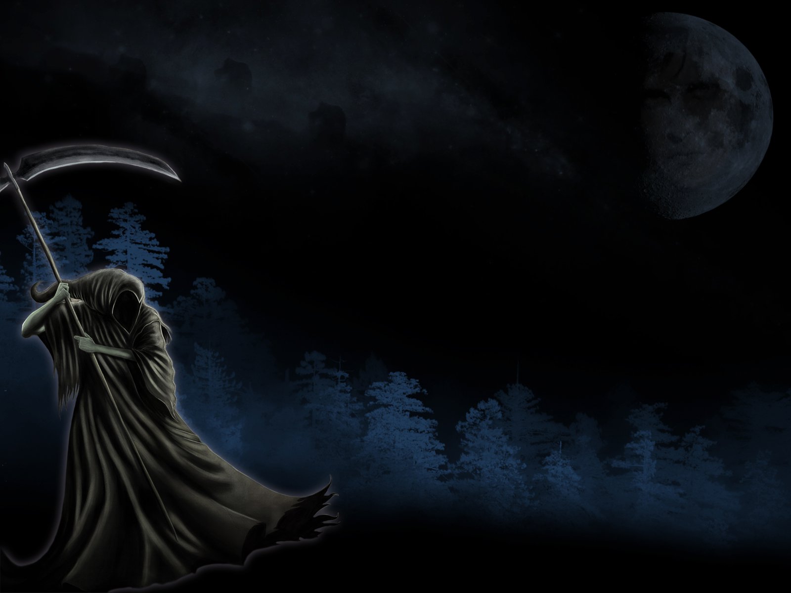 Dark Grim Reaper desktop wallpaper
