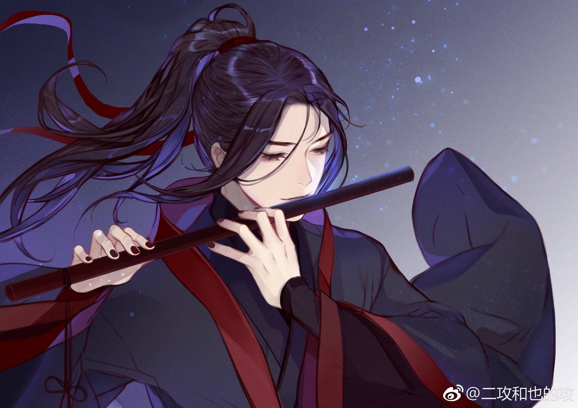 Mo Dao Zu Shi , Anime Flute HD wallpaper