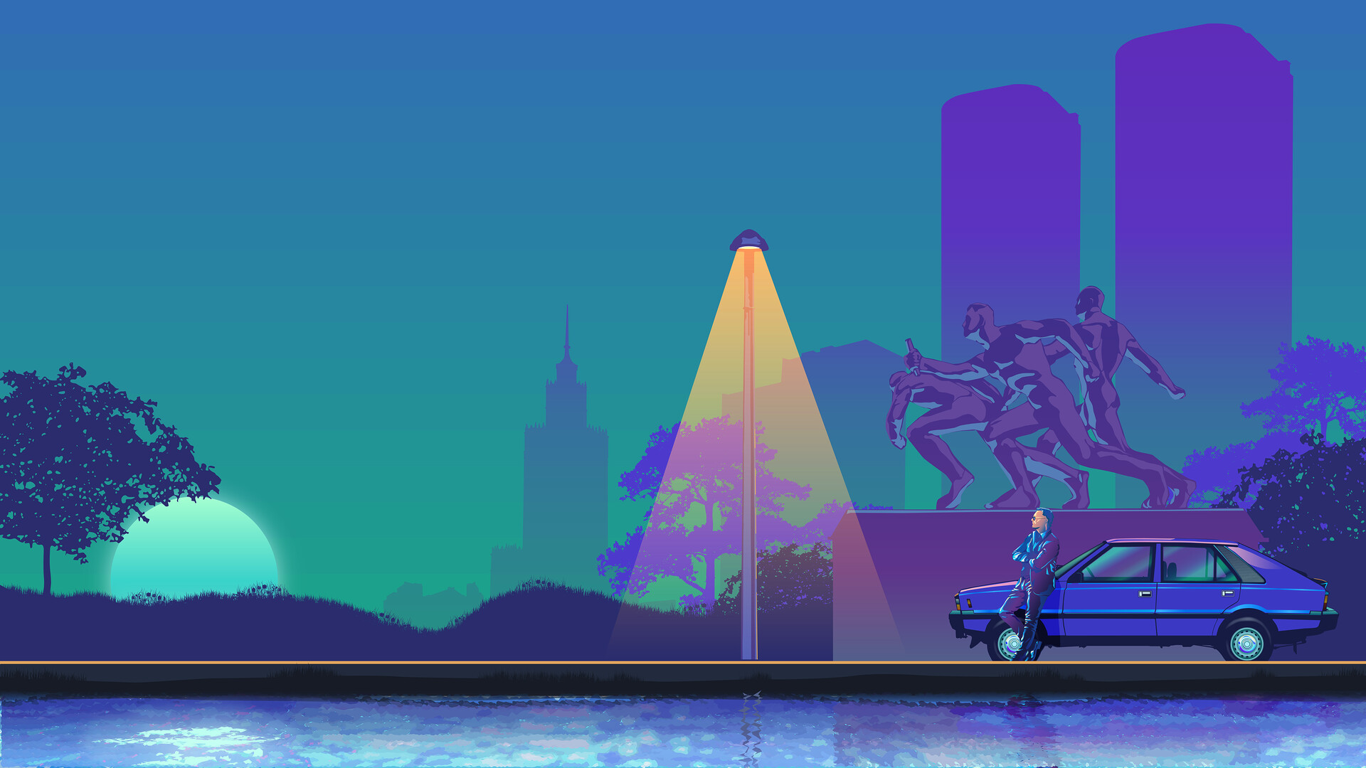 Grand Theft Auto: Vice City DJ's Wallpaper (4K) by 7Works on DeviantArt