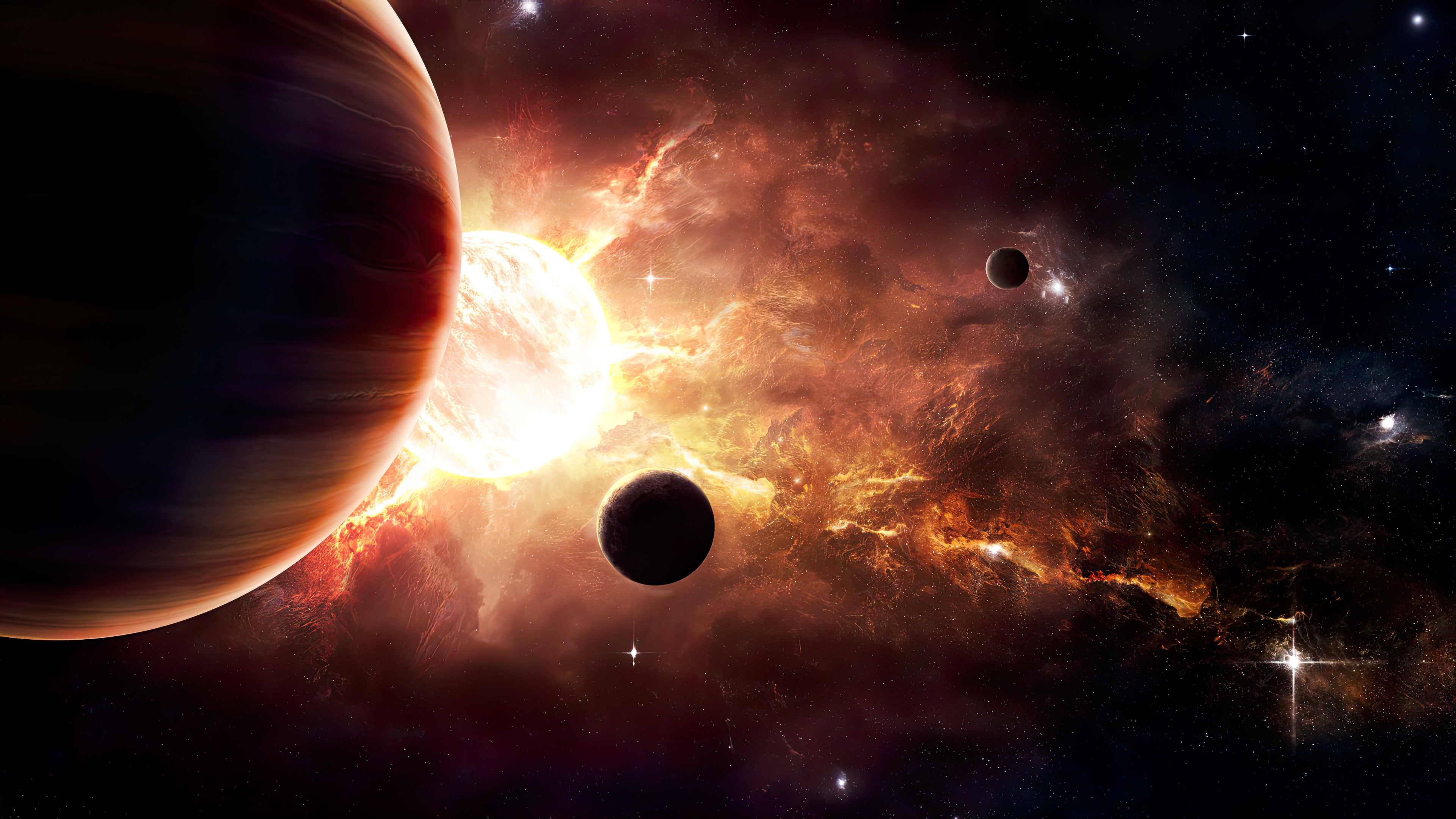 Planets 4K wallpapers for your desktop or mobile screen free and easy to  download