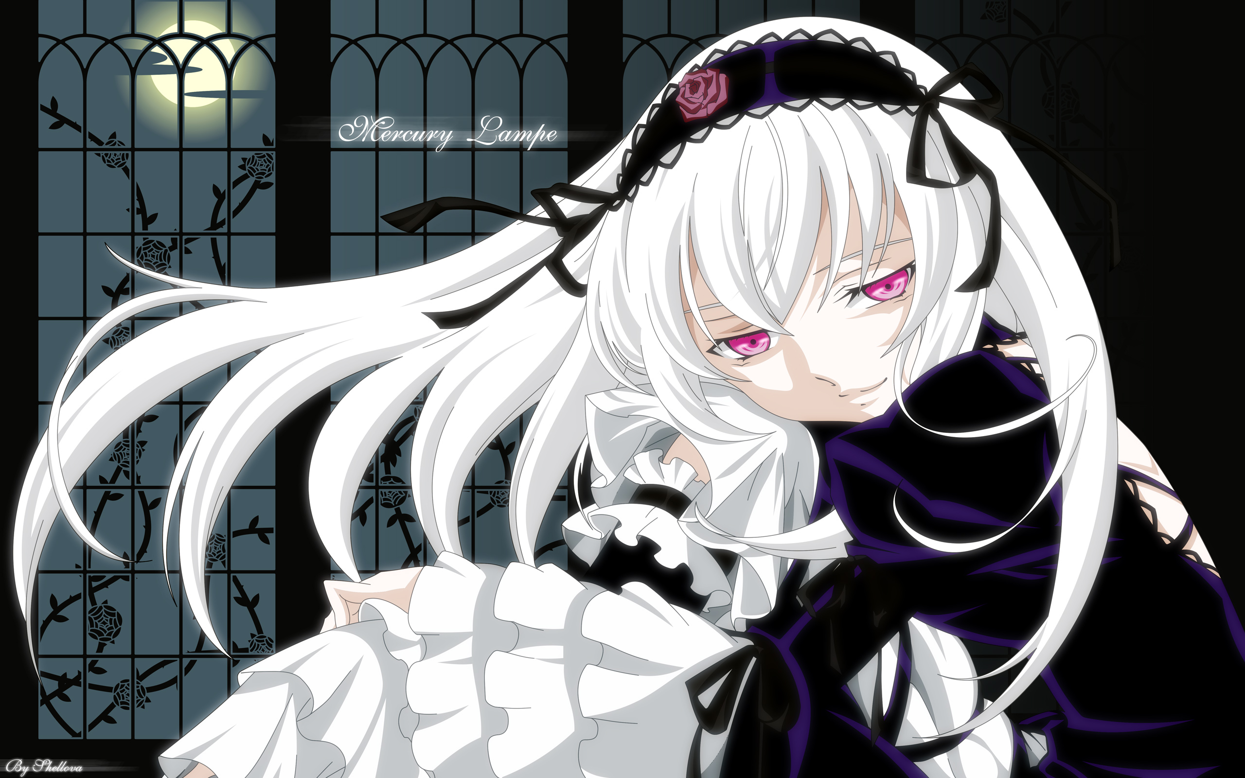 Rozen Maiden Anime Wallpaper with detailed artwork and vibrant colors.