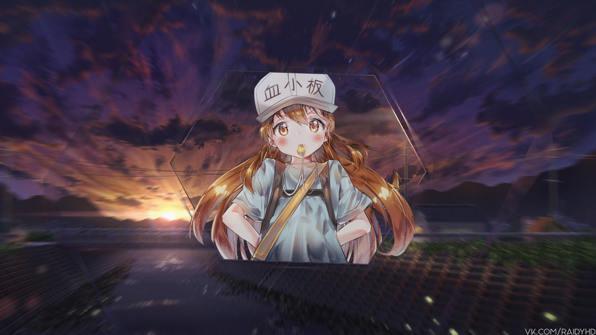 Download Platelet (Cells At Work!) Anime Cells At Work! 4k Ultra HD Wallpaper