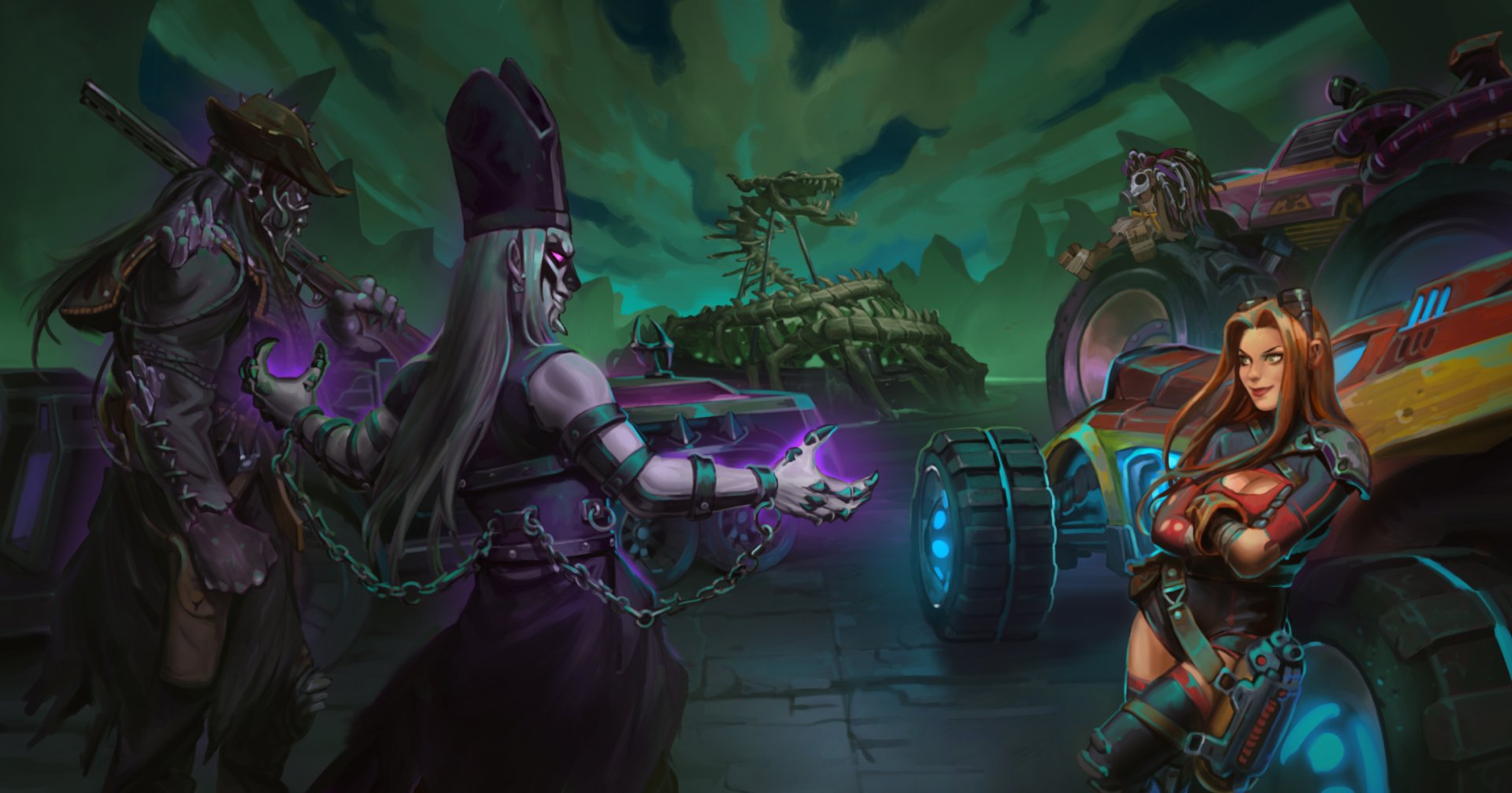 Download Video Game Heavy Metal Machines HD Wallpaper