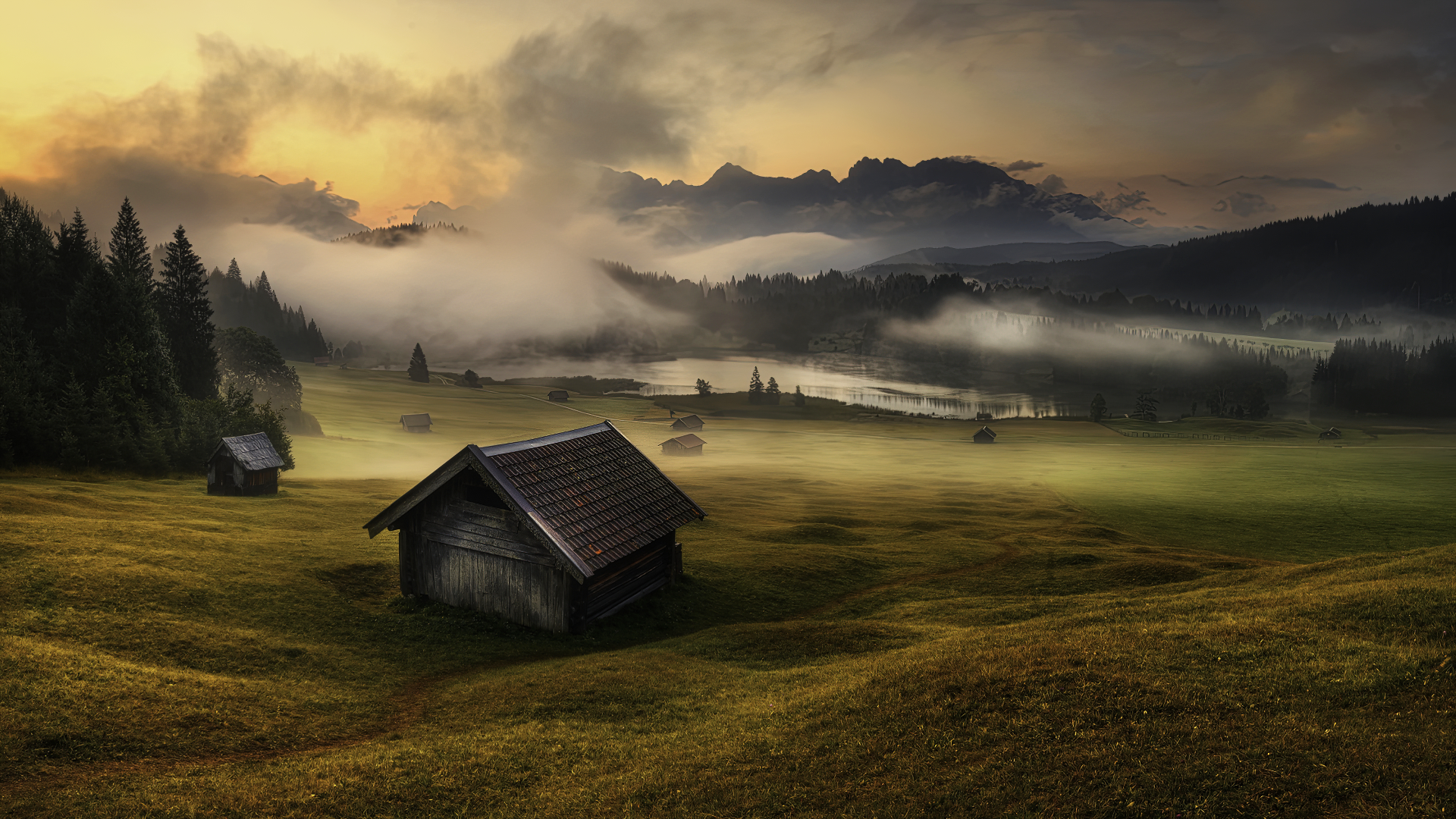 Download Landscape Man Made House HD Wallpaper by Tomasz Rojek
