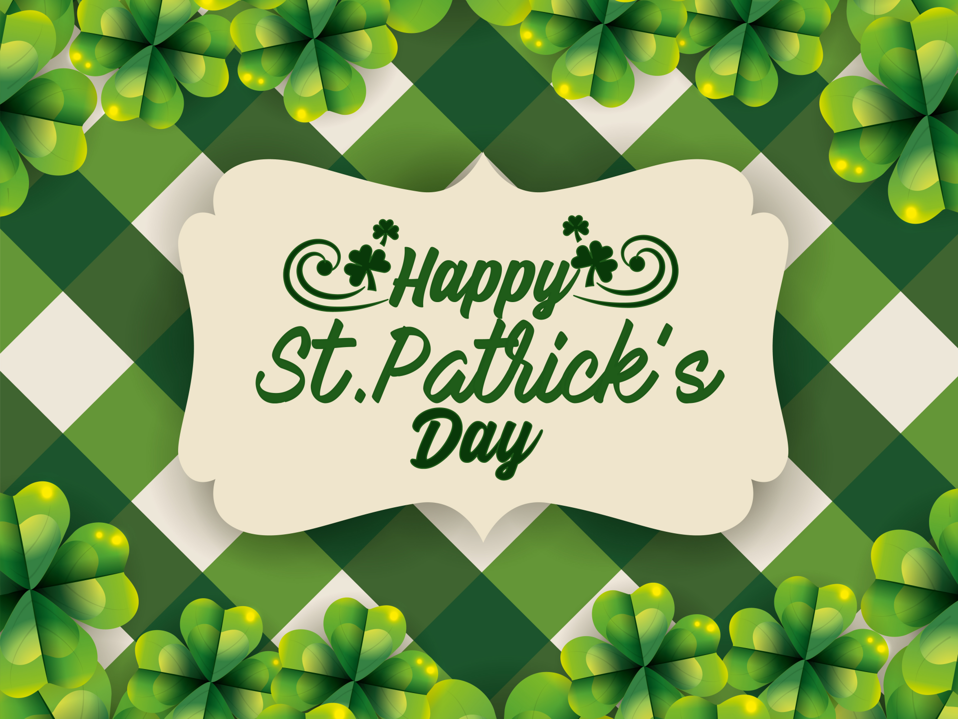 Download Clover Holiday St Patrick S Day K Ultra Hd Wallpaper