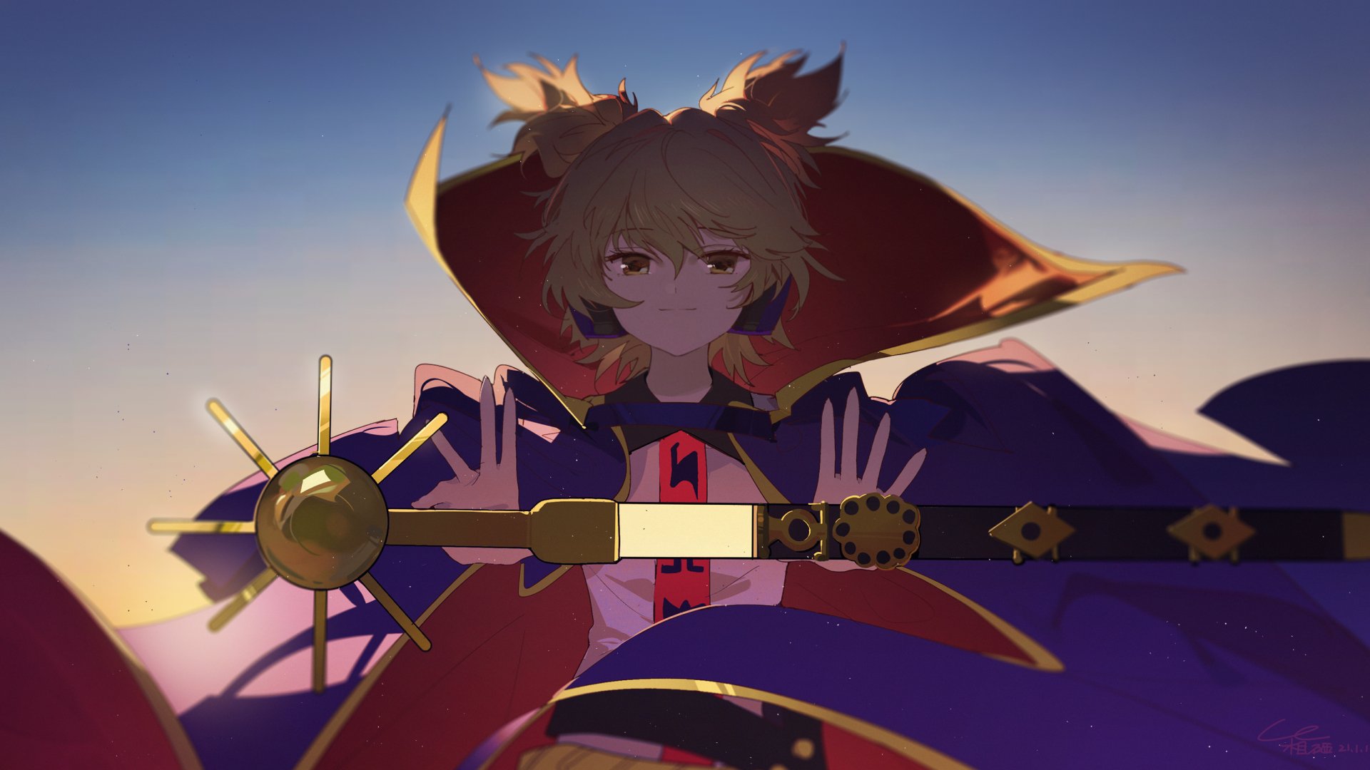 Download Toyosatomimi No Miko Anime Touhou HD Wallpaper by 箱hako