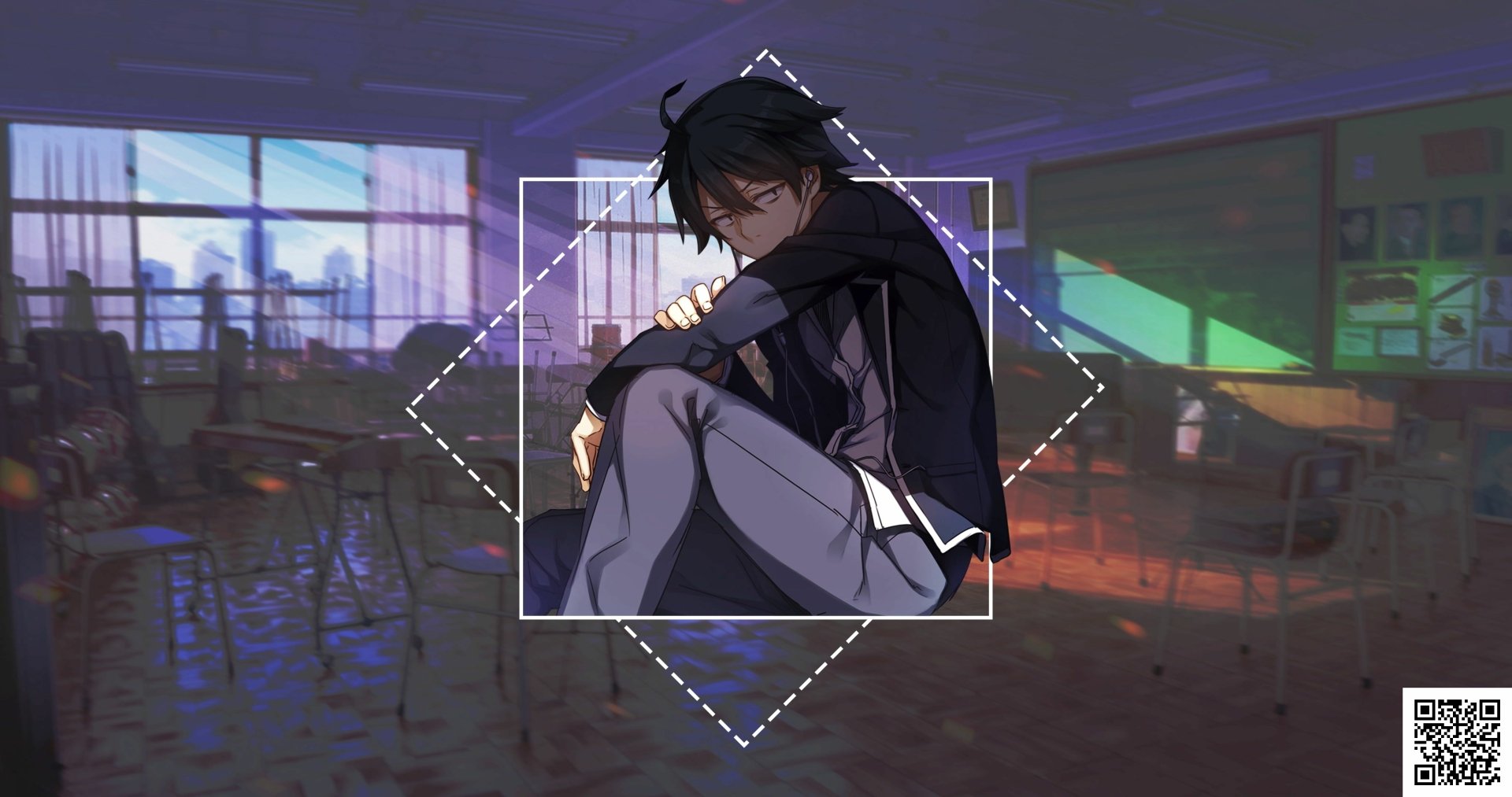 Download Hachiman Hikigaya Anime My Teen Romantic Comedy SNAFU 4k Ultra HD Wallpaper