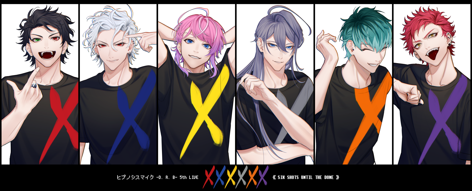 Download Sasara Nurude Jakurai Jinguji Kuko Harai Samatoki Aohitsugi Ramuda Amemura Anime Hypnosis Mic 4k Ultra HD Wallpaper