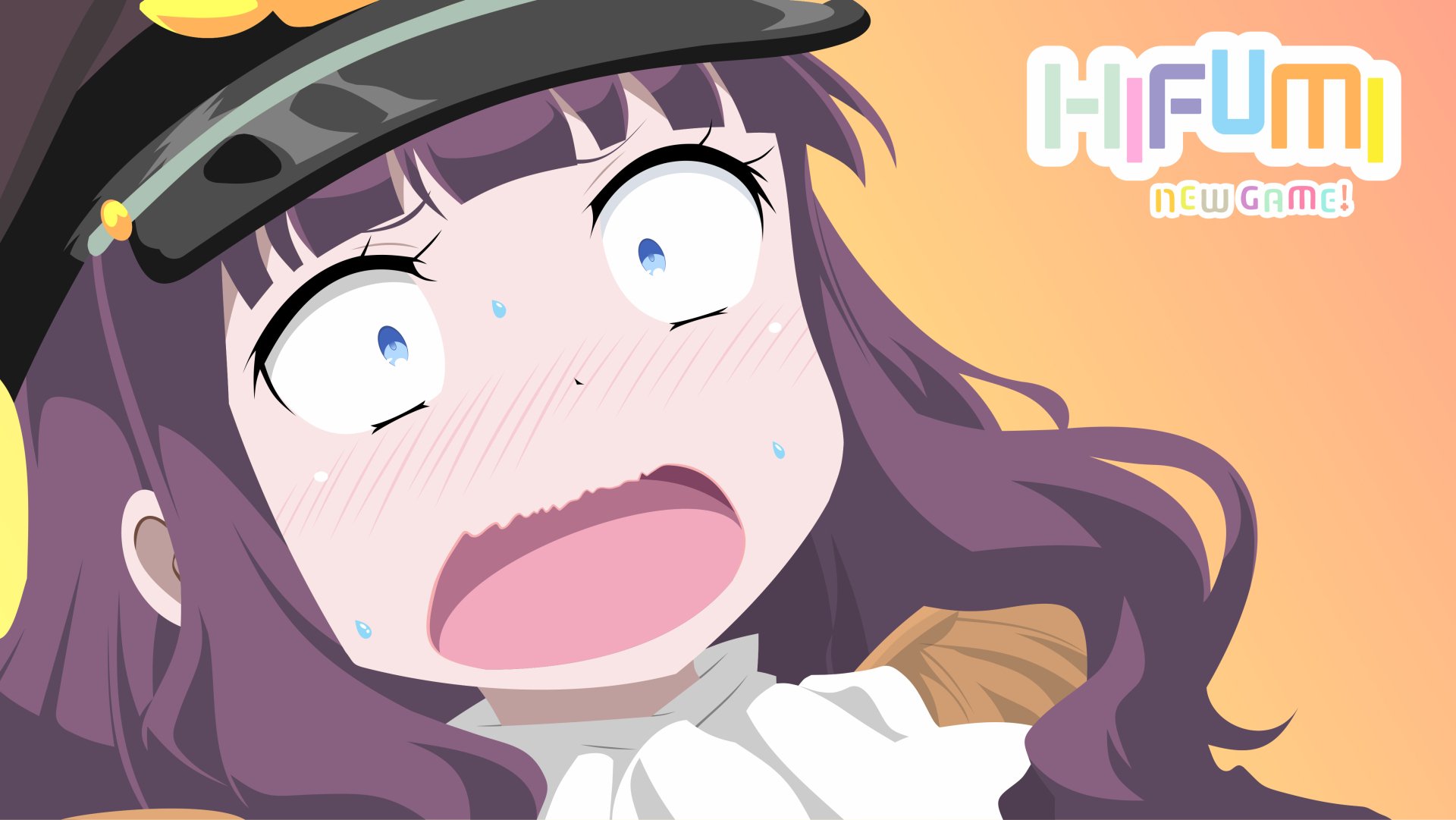 Download Hifumi Takimoto Anime New Game! 4k Ultra HD Wallpaper by SoraKuuhaku