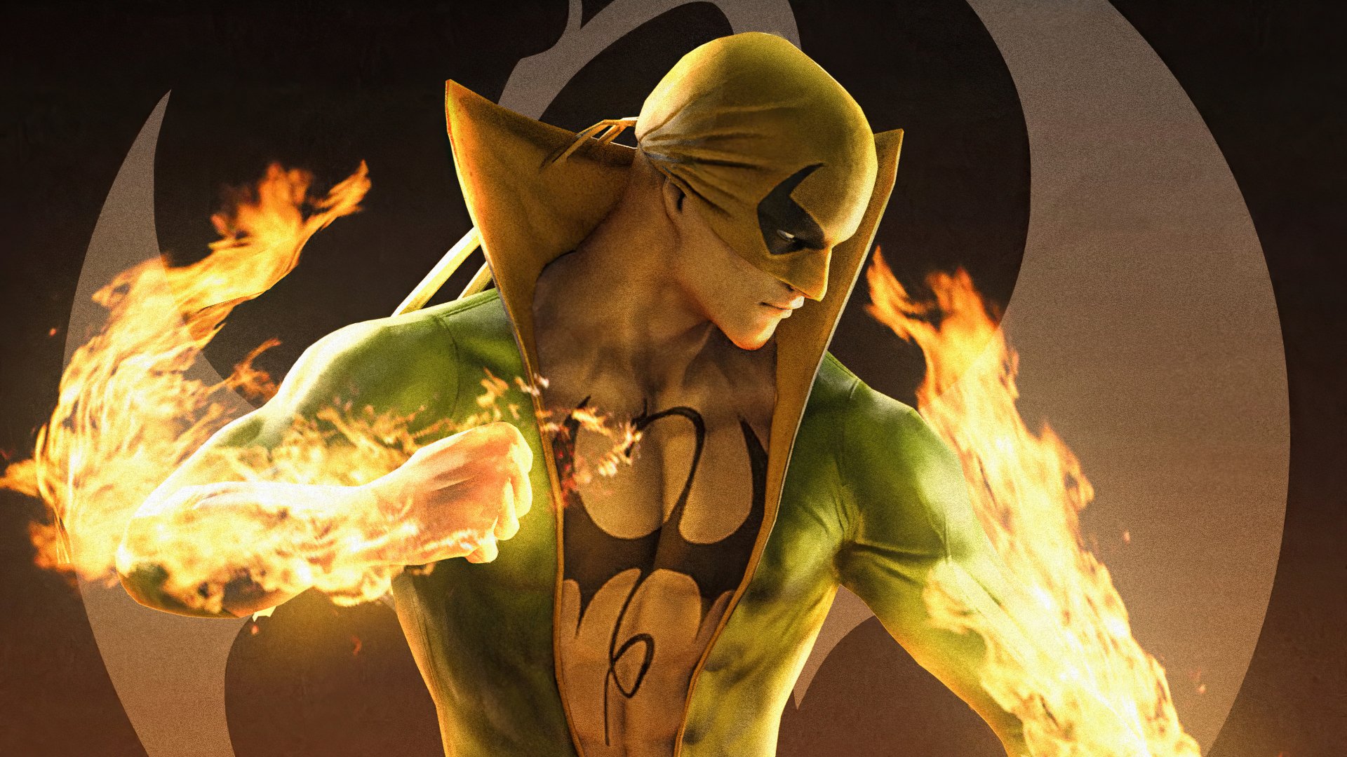 Download Comic Iron Fist (Marvel Comics) 4k Ultra HD Wallpaper by Hibban Mohammed