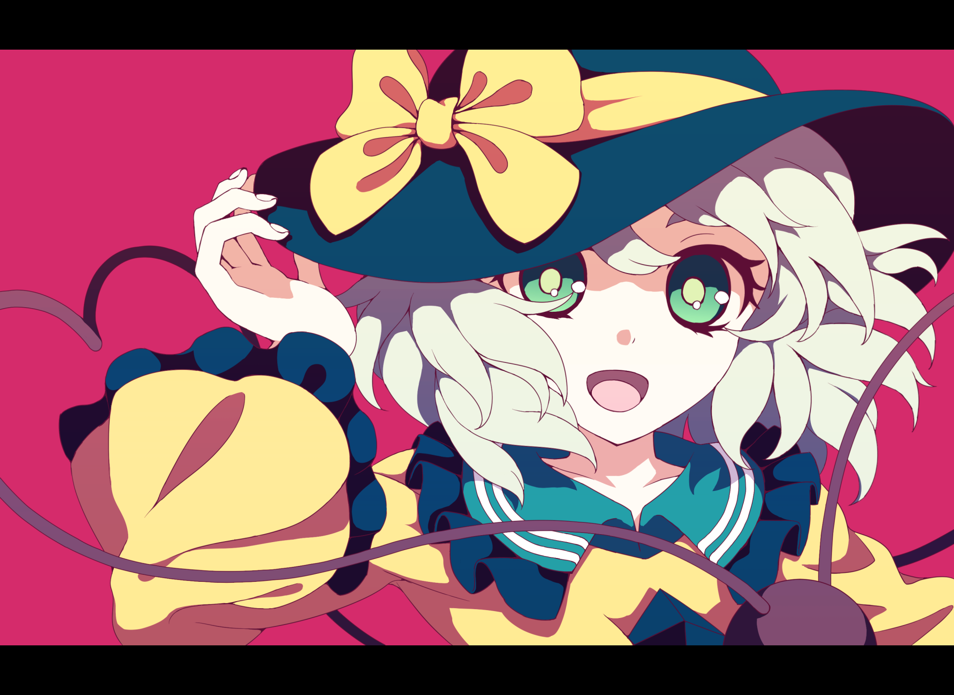 Download Koishi Komeiji Anime Touhou HD Wallpaper by ぢせ