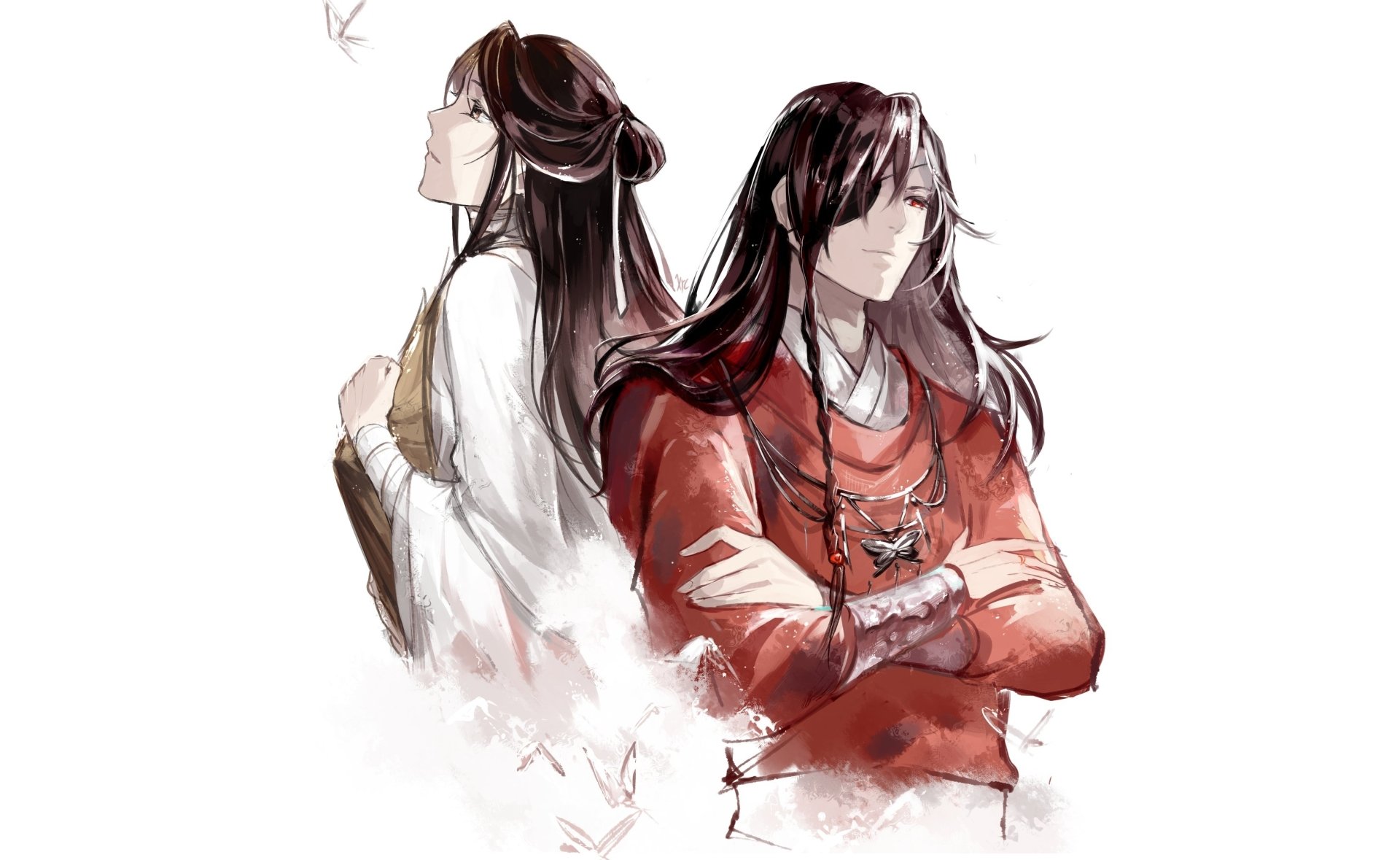 Download Xie Lian Hua Cheng Anime Tian Guan Ci Fu HD Wallpaper
