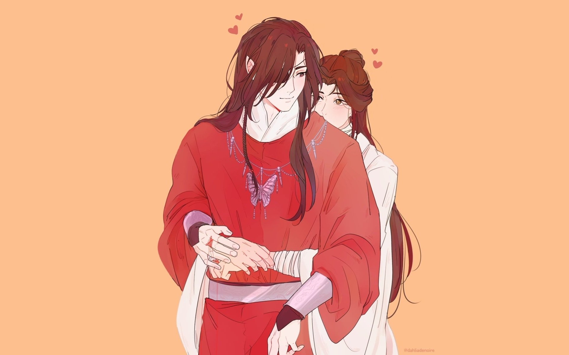 Download Xie Lian Hua Cheng Anime Tian Guan Ci Fu HD Wallpaper