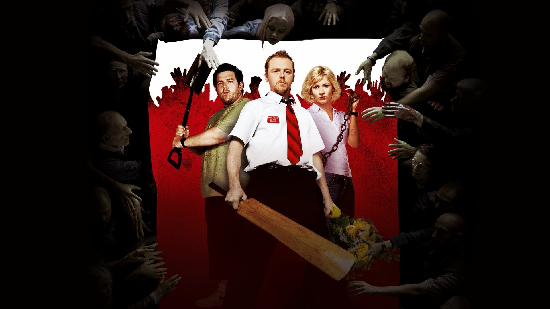 Download Kate Ashfield Simon Pegg Nick Frost Movie Shaun Of The Dead 4k Ultra Hd Wallpaper