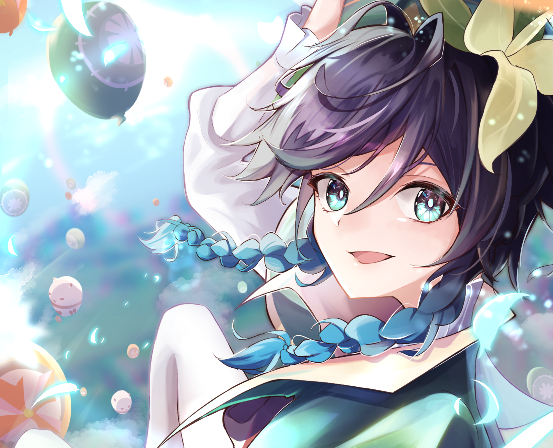 Download Venti (Genshin Impact) Video Game Genshin Impact HD Wallpaper by かすてら