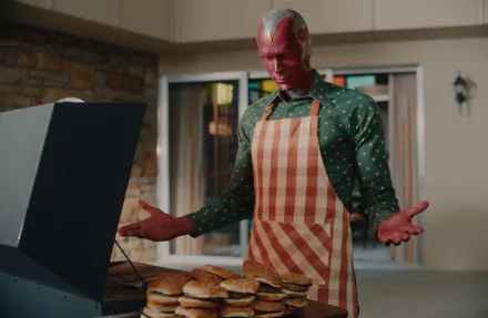 Vision (Marvel Comics) Paul Bettany TV Show WandaVision HD Desktop Wallpaper | Background Image