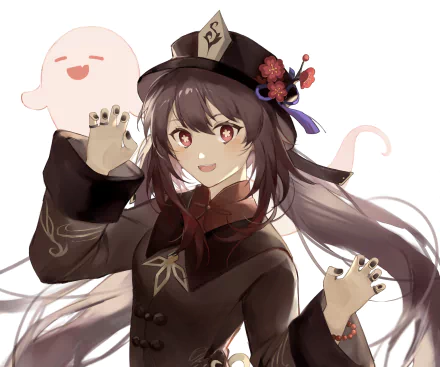 Hu Tao video game Genshin Impact HD Desktop Wallpaper | Background Image