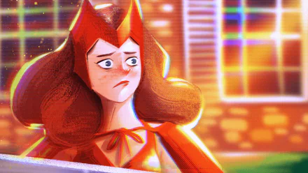 Scarlet Witch TV Show WandaVision HD Desktop Wallpaper | Background Image