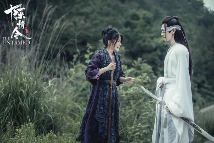 A-Qing Song Ji Yang Xiao Xingchen TV Show The Untamed HD Desktop Wallpaper | Background Image