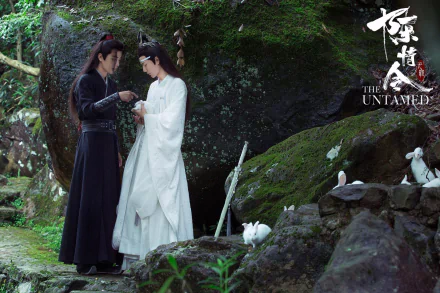 Xiao Zhan Wei Wuxian Wang Yibo Lan Wangji TV Show The Untamed HD Desktop Wallpaper | Background Image