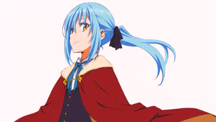 aqua hair Rimuru Tempest Anime That Time I Got Reincarnated as a Slime HD Desktop Wallpaper | Background Image