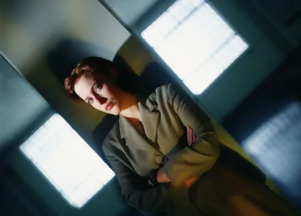 Dana Scully Gillian Anderson TV Show The X-Files HD Desktop Wallpaper | Background Image